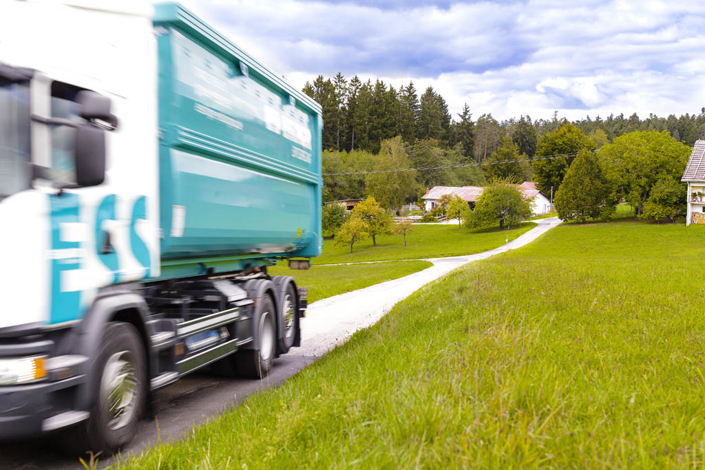 Entsorgungs-LKW